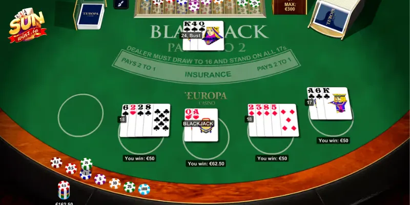 Luật chơi Blackjack online cần biết cho người mới bắt đầu